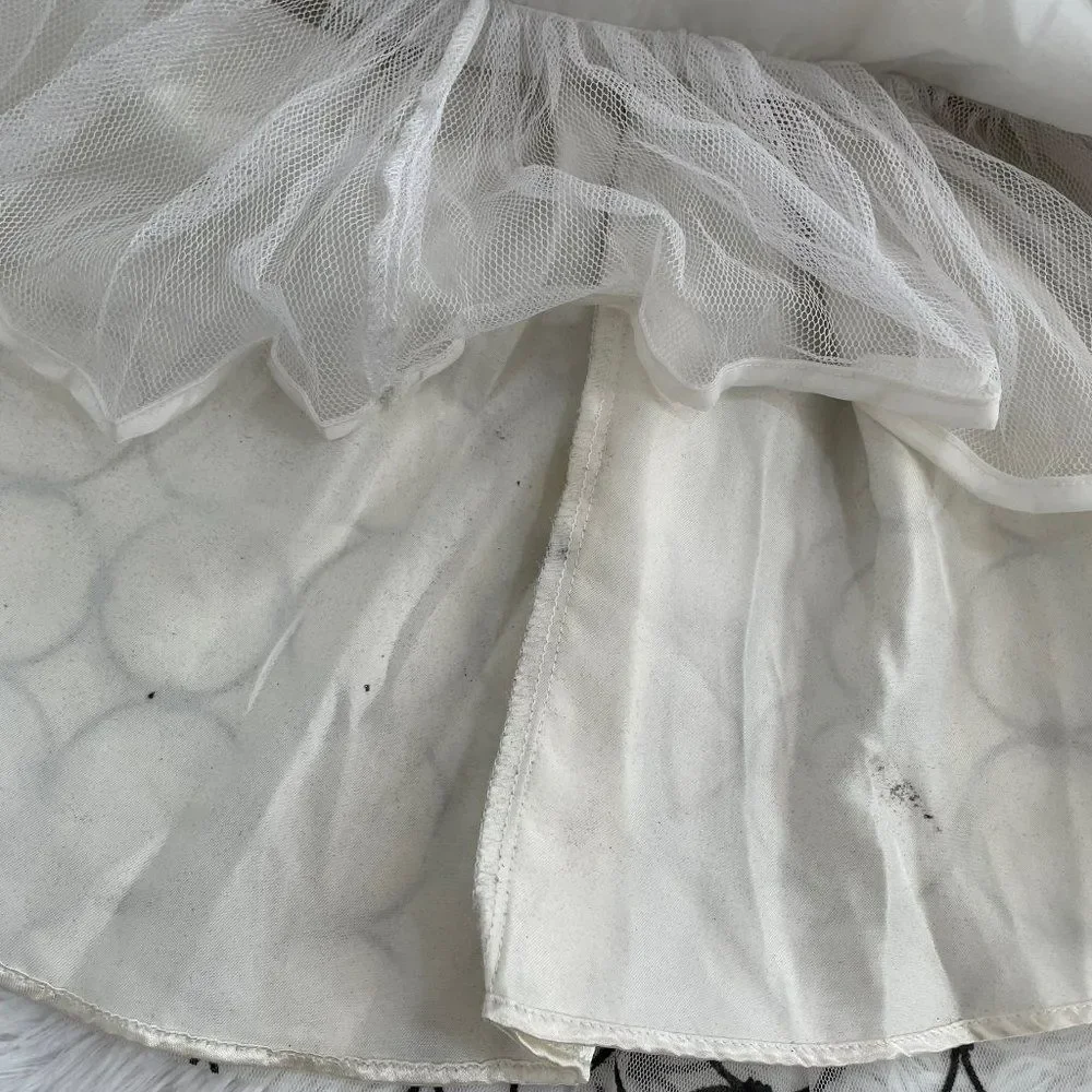 Girls Jona Michelle Black and White Formal Dress Size 8